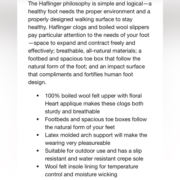 Haflinger Heidi Wool Clogs - Picture 8 of 9